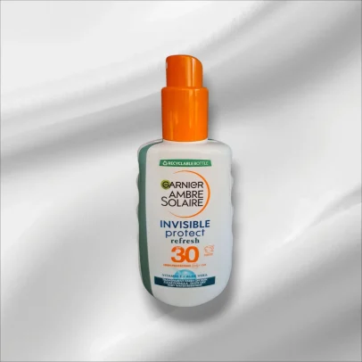 Garnier Ambre Solaire Invisible Protect Sunscreen SPF30 with Vitamin E and Aloe Vera 200ml
