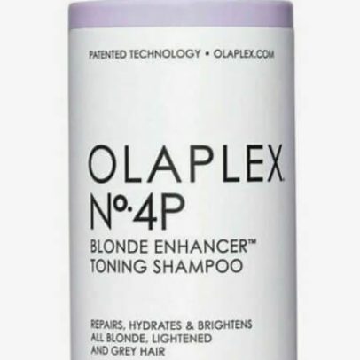 Olaplex No.4P Blonde Enhancer Toning Shampoo 250ml purple toning shampoo for blonde and grey hair