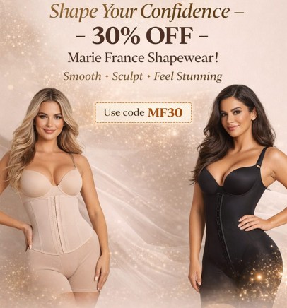 Marie France shapewear and Rio Up high-waisted push-up tights – 30% off with code MF30