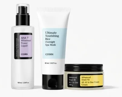COSRX Glass Skin Trio Bundle Korean skincare set
