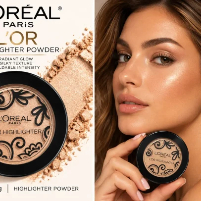 L'Oréal L'Or Powder Highlighter 01 L'Or Golden 3.6g